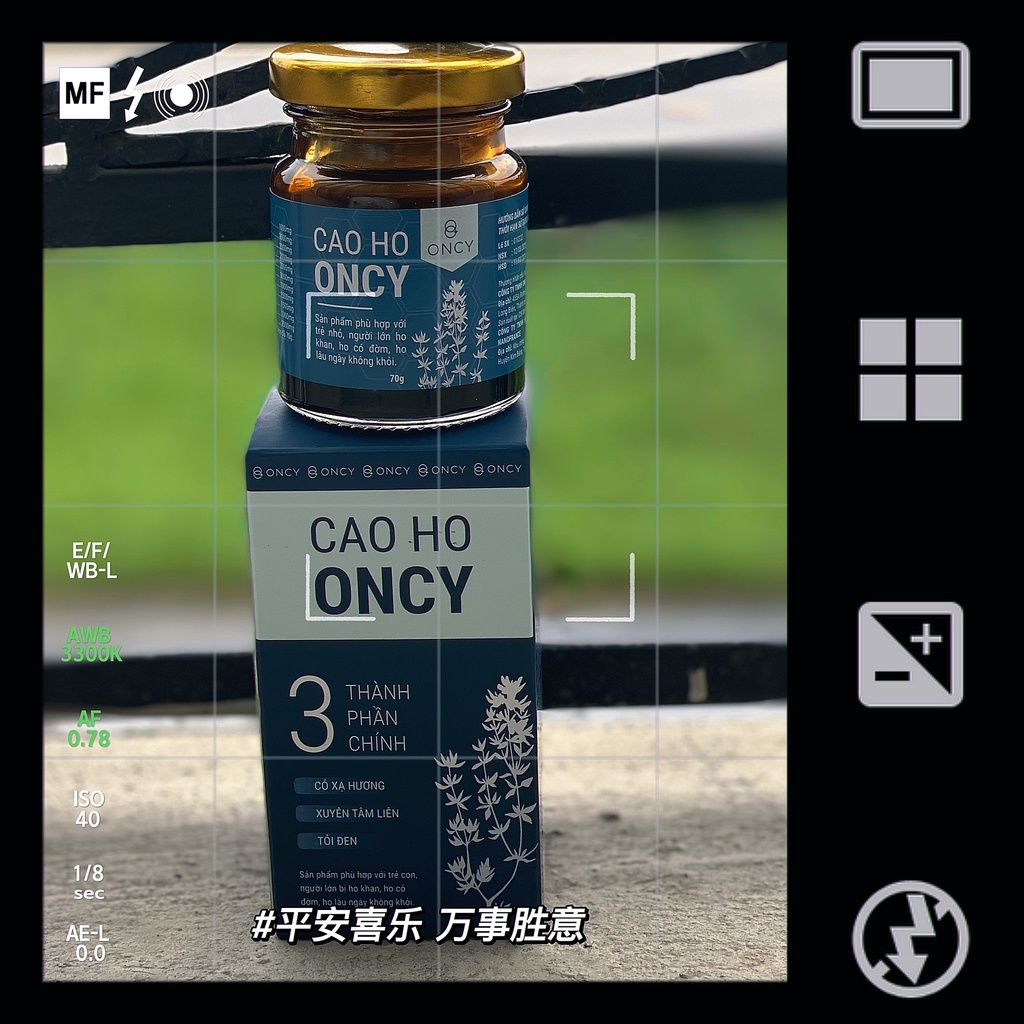 Cao Ho Oncy - Giảm Ho, Tiêu Đờm Combo 2 Hộp - Mua 1 Tặng 1