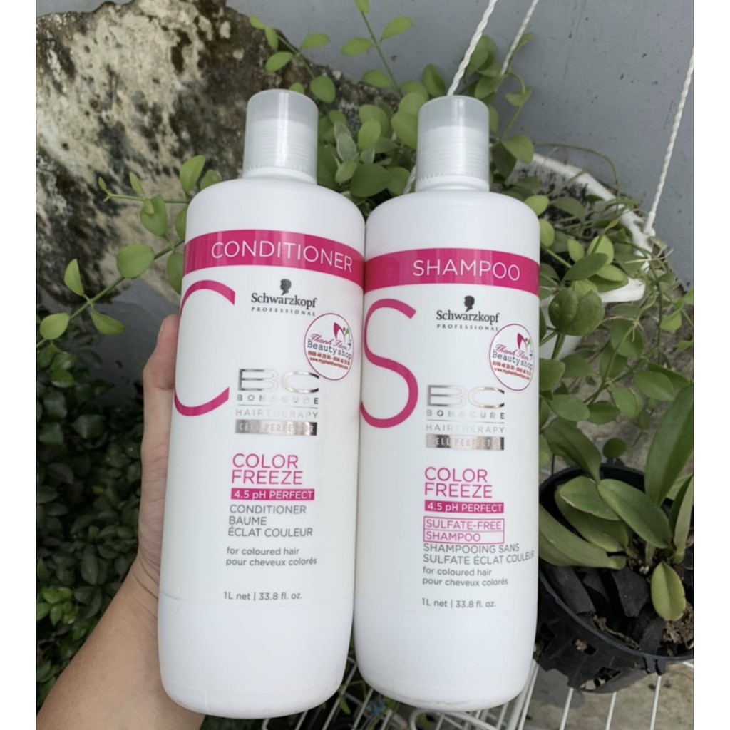 Dầu Xả Chăm Sóc Và Giữ Màu Tóc Nhuộm BC Color Freeze Schwarzkopf 1000ml