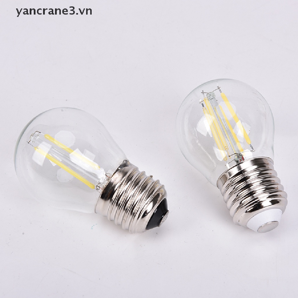 Bóng Đèn LED Hồng Hạc 2w / 4W / 6W E27 G45 COB G45