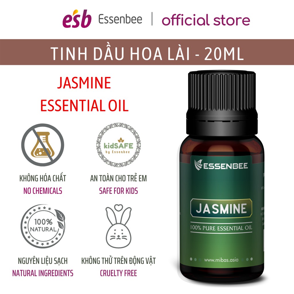 Tinh dầu Hoa Lài – Essenbee – 20ml