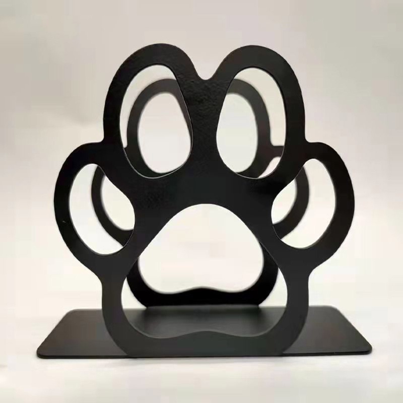 Giá Đỡ Khăn Giấy Cuộn Hình Dấu Chân Gấu Tiện Dụng Cho Văn Phòng / Gia Đình