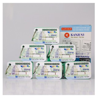 Bộ KatchUp Flashcard Hán Tự N3 (Kanji n3) - Hight Quality