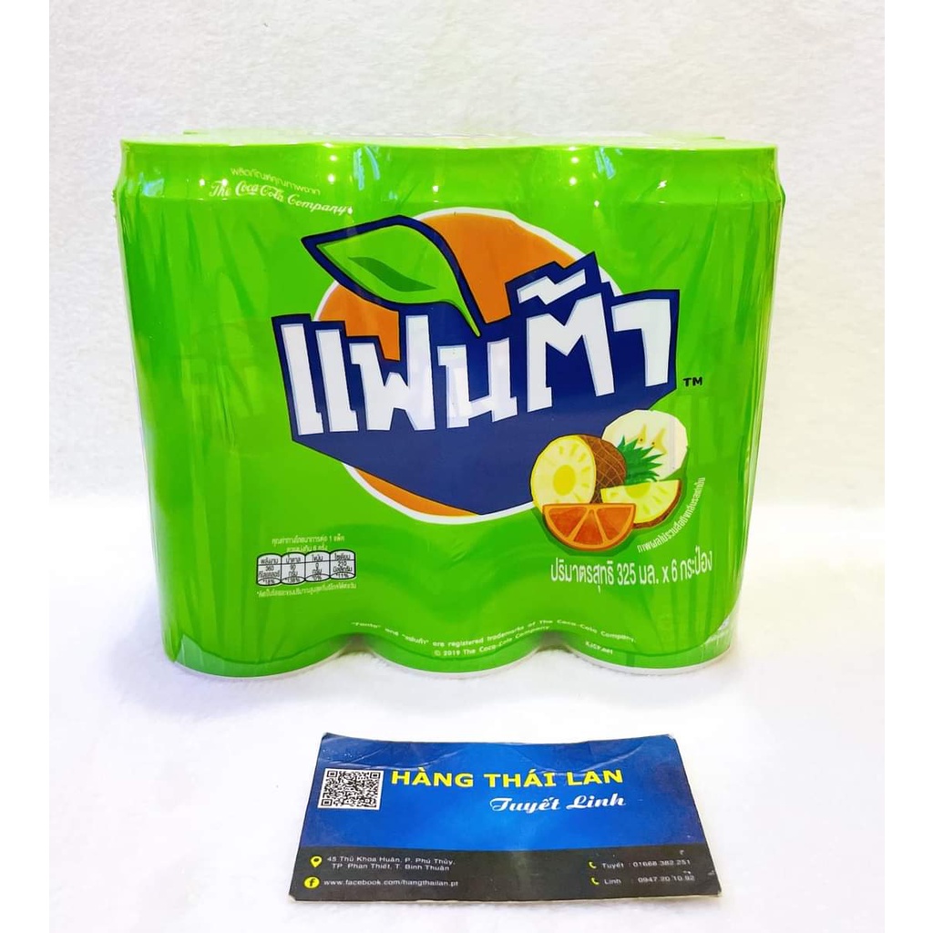 Fanta xanh Thái Lan 325mL