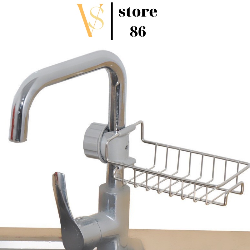 Khay Giả Inox Để Đồ Bồn Rửa Chén, Khay Inox Gắn Vòi Rữa Chén Rửa Chén Gắn Vòi Rửa Bát Cực HOT