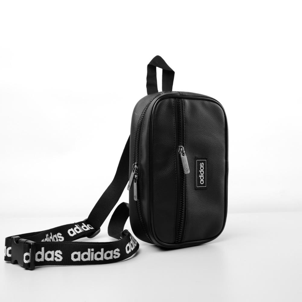 Túi đeo chéo nam ADIDAS JACQUARD MINI CROSSBODY ADI221 cao cấp, chất da simily chống thấm