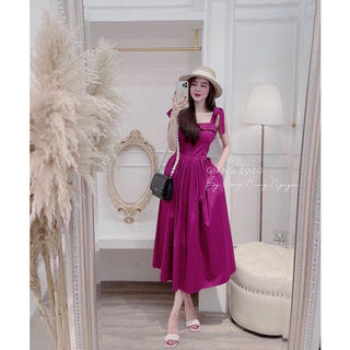 Váy hai dây thô có mút ngực