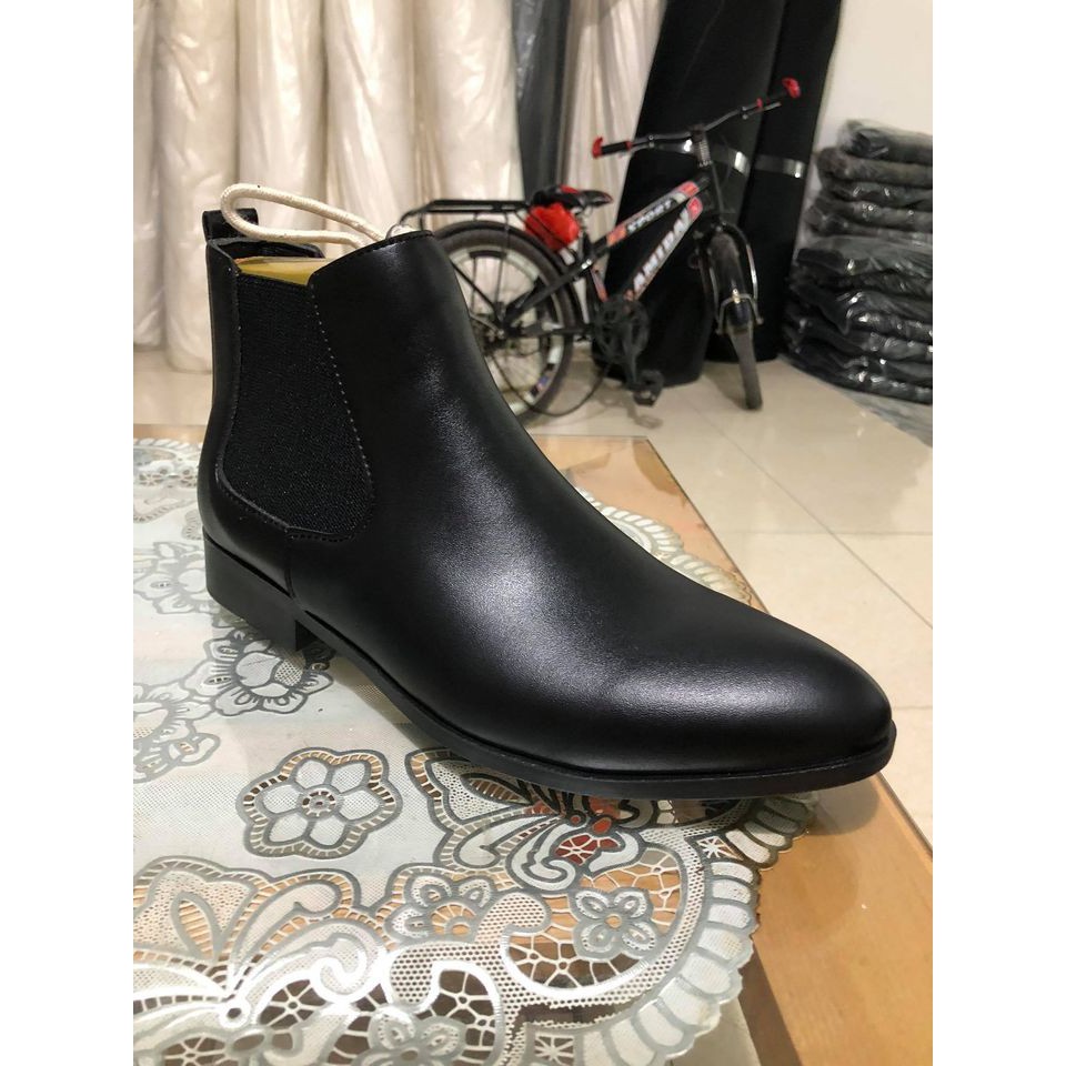 Giày Bốt cổ lửng - Chelsea Boots 1xx tăng chiều cao