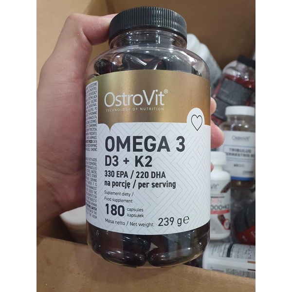 Omega 3 d3k2 dạng viên nội địa Ba Lan