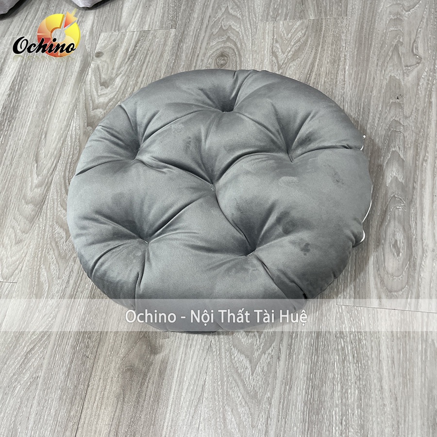 Nệm Ngồi Hình Tròn, Đệm Ngồi Bệt Tròn Cho Ghế Ban Công Hoặc Cho Quán Trà Sữa Mềm Mịn Size 40Cm