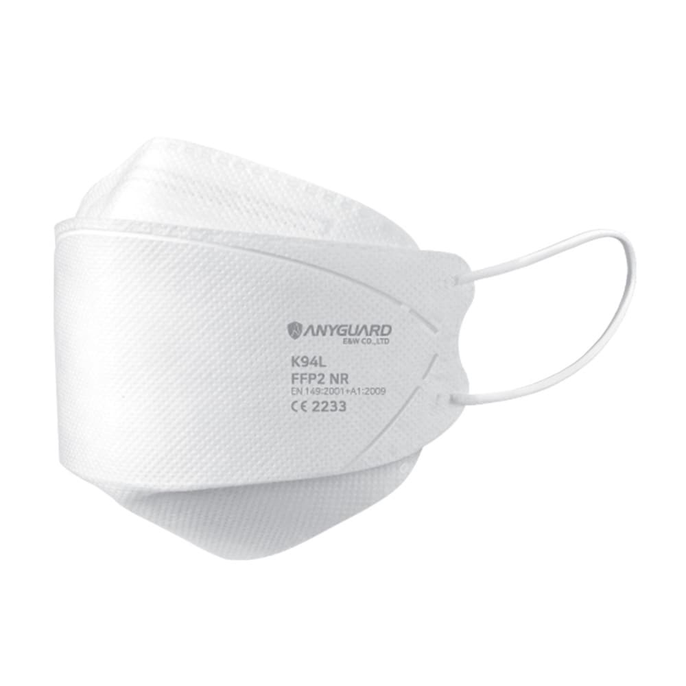Khẩu Trang Y Tế Anyguard KF94 FFP2 Lớn Màu Trắng Túi 5 Cái/Túi