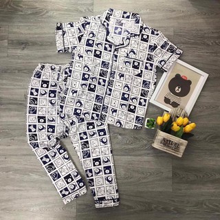 Bộ dài vải kate thái cao