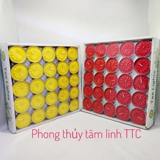 Nến Tealight 100 Viên Cháy 2 tiếng . Đèn cày tealight