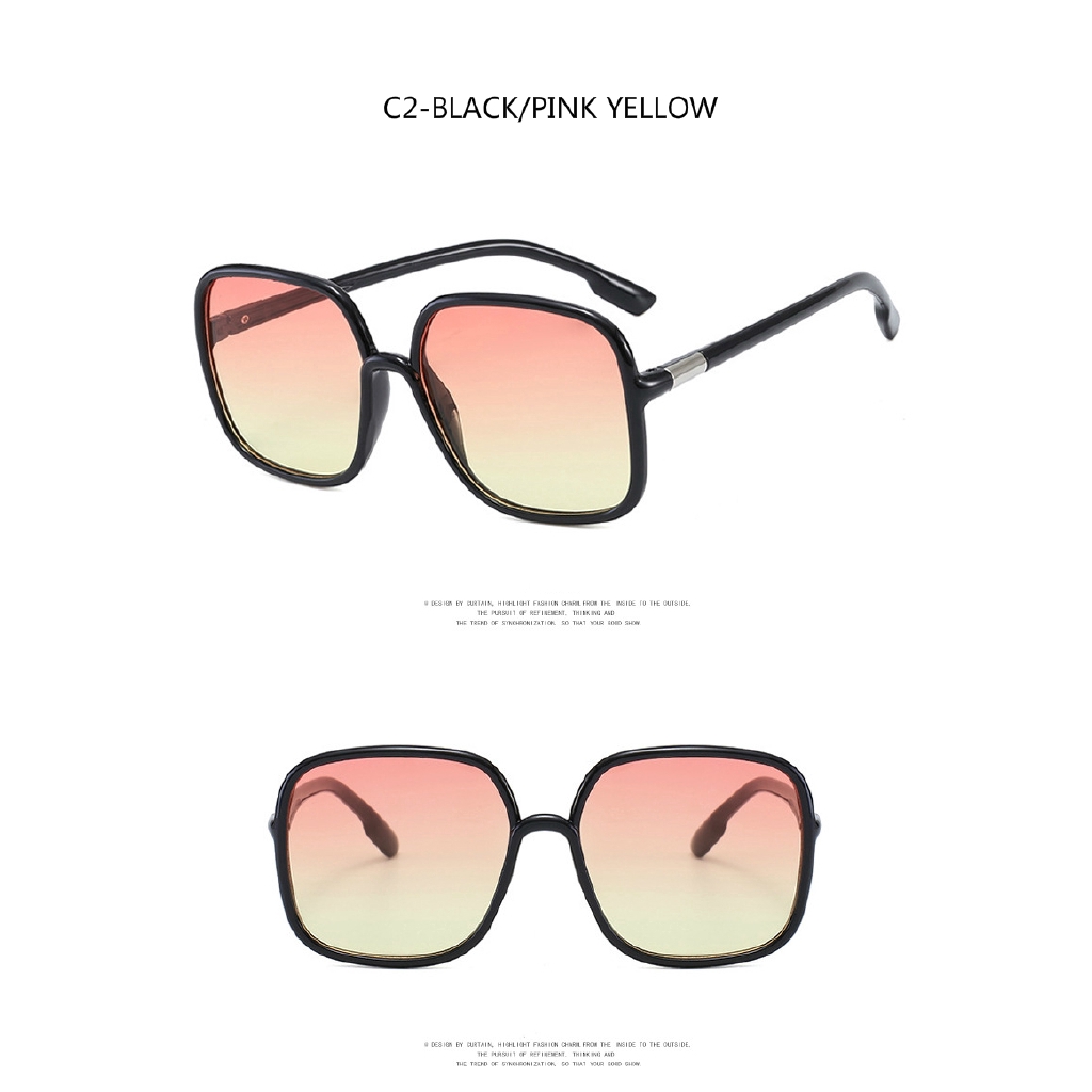 Kính Mát Vuông Bản Lớn 2020