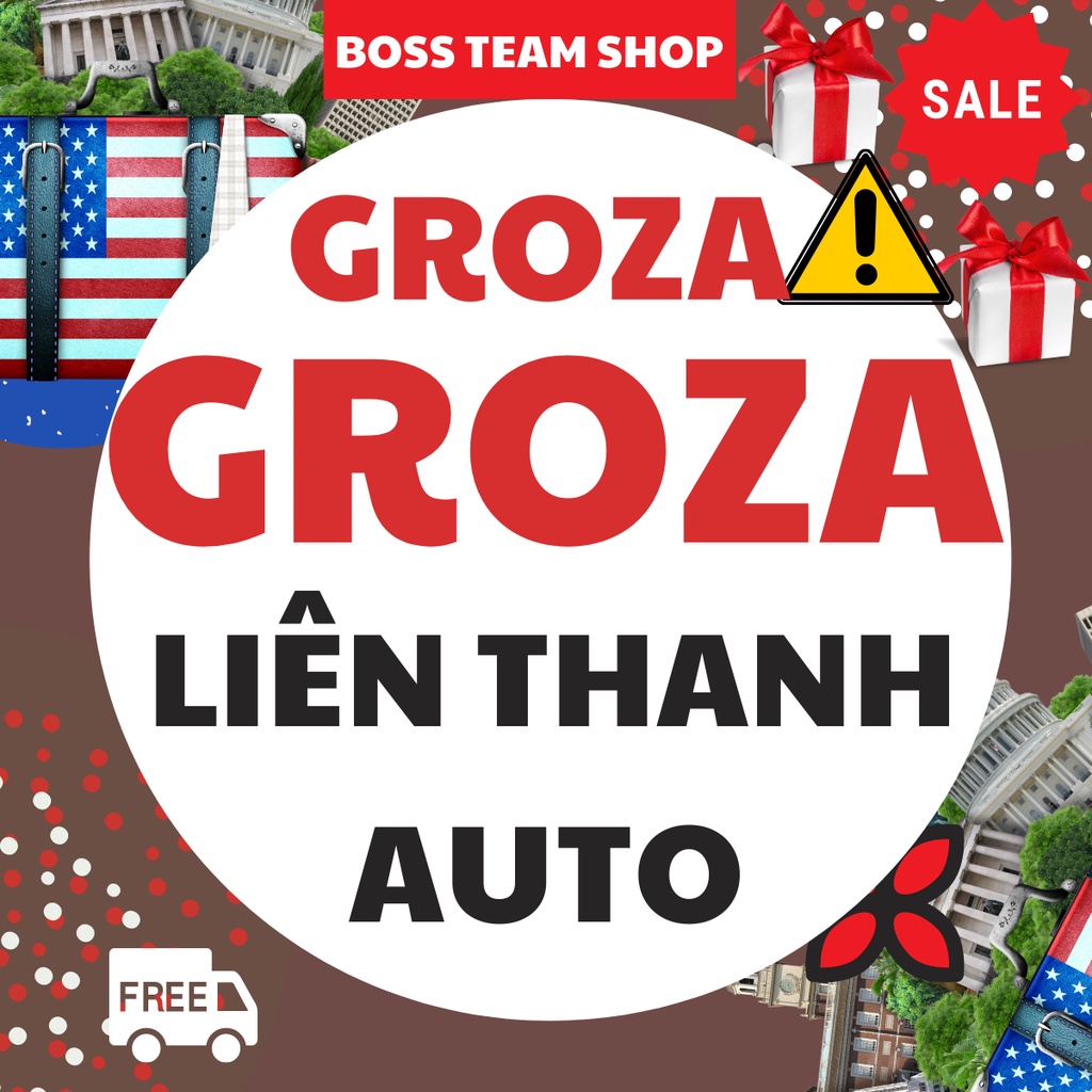 Bắn auto liên thanh đồ chơi cho bé trẻ em nerf mô hình grozaa ots bắn thạch nước xếp hình sticker phụ kiện đèn pin laze