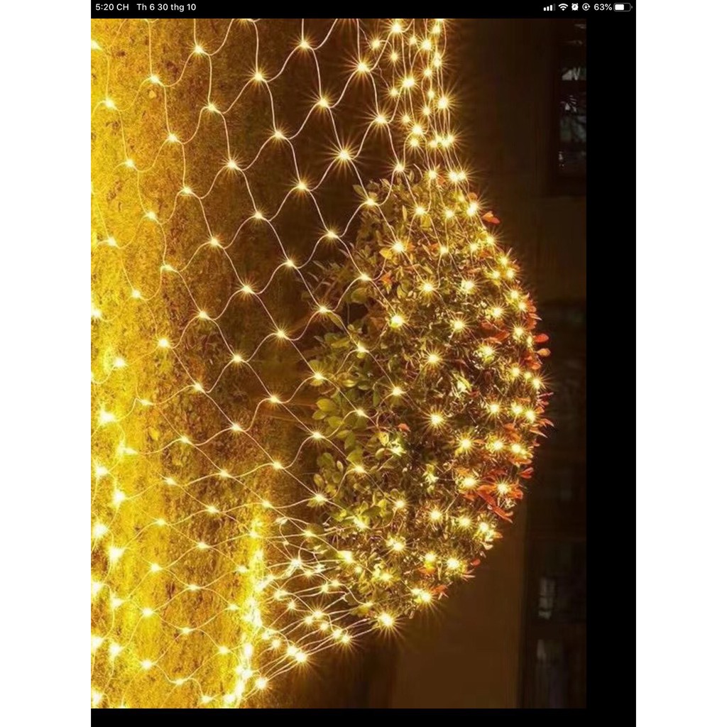 Lưới Đèn Led Trang Trí Dùng Ngoài Trời 2Mx2M 144led