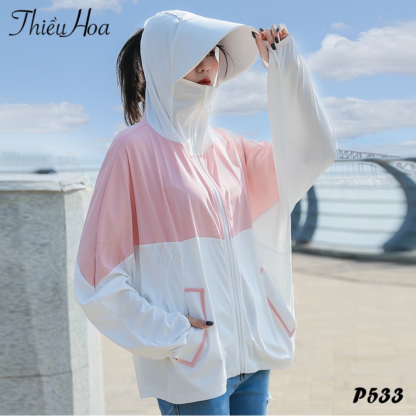 Áo Khoác Nữ Trung Niên Form Rộng Kaki dù cao cấp sang trong trẻ trung mặc mát mẻ chống nắng, chống gió cực tốt P533 | BigBuy360 - bigbuy360.vn