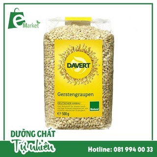 Hạt đại mạch hữu cơ Davert