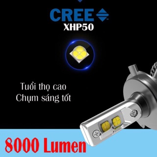 🏆 🏍 🛵 💨 Xhp50 đèn led chân h4 dùng xe máy siêu sáng 💨 🛵 🏍 🏆
