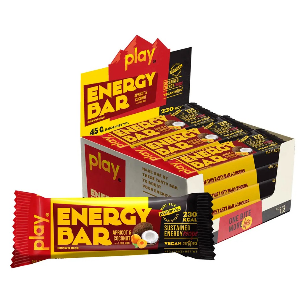 PLAY ENERGY BAR - BÁNH CUNG CẤP NĂNG LƯỢNG CHO HOẠT ĐỌNG THỂ THAO (1 BÁNH)