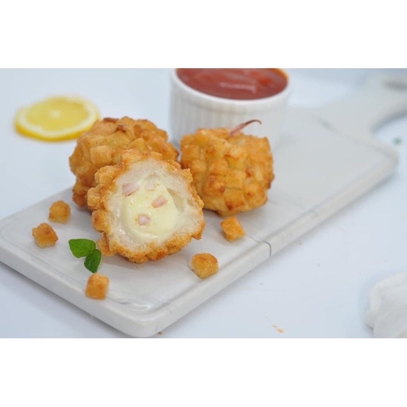 HẢI SẢN BÁNH MÌ CROUTON NHÂN SỐT MAYONE 500gr-24 Viên _NP_SG | BigBuy360 - bigbuy360.vn