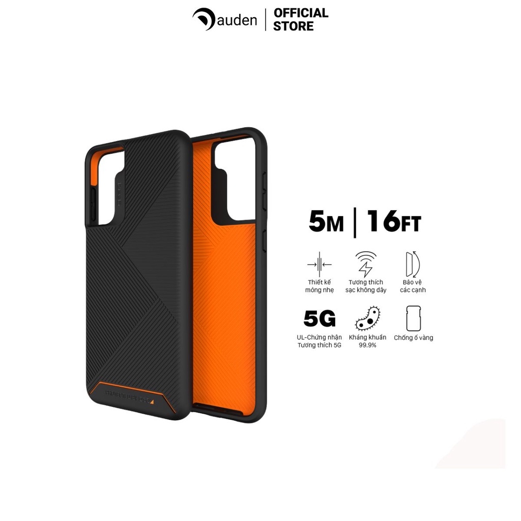 Ốp lưng chống sốc Gear4 D3O Denali 5m cho Samsung Galaxy S21 Plus/Ultra