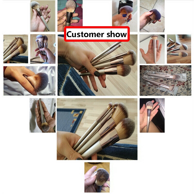 [Hàng mới về] Cọ trang điểm làm đẹp cán gỗ sang trọng