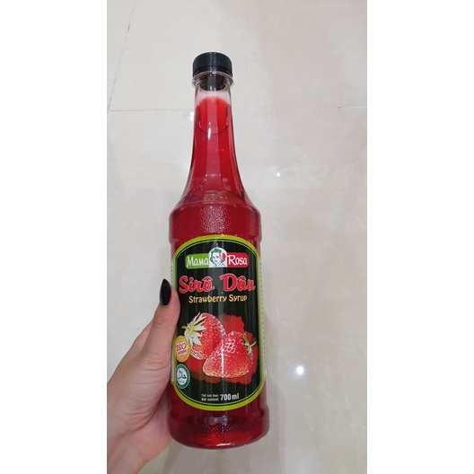 Siro Golden farm Mama rosa đủ hương- chai 700ml