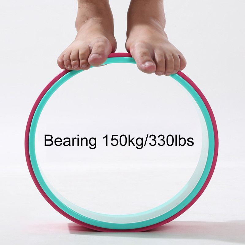 Vòng Bánh Xe Tập Yoga Giảm Đau Lưng Tiện Dụng