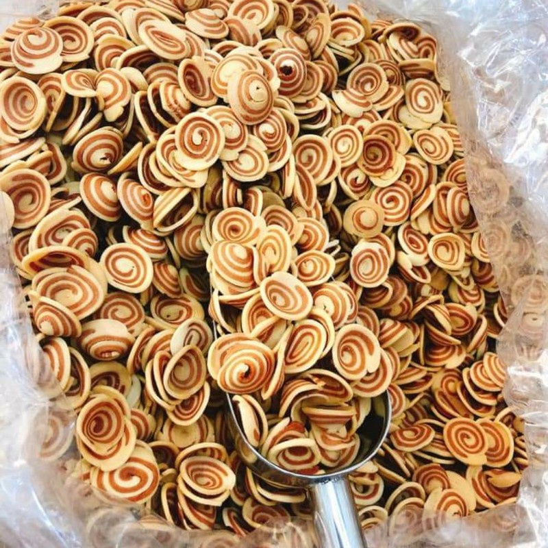 Bánh tai heo nhí - túi 500g - bánh tai mèo ăn vặt ngon - ăn chay được