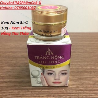 Kem nám 3in1 10g - kem trắng hồng thu thảo