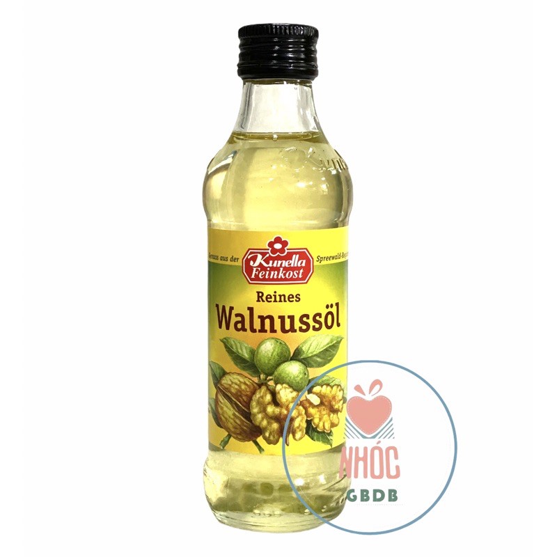 Dầu óc chó Đức Reines WalnuBol Kunella 100ml date 2023