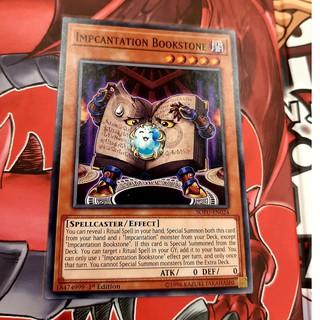 [ Đỗ Lạc Shop ] Thẻ Bài Mint90 Yugioh Monster Impcantation Bookstone