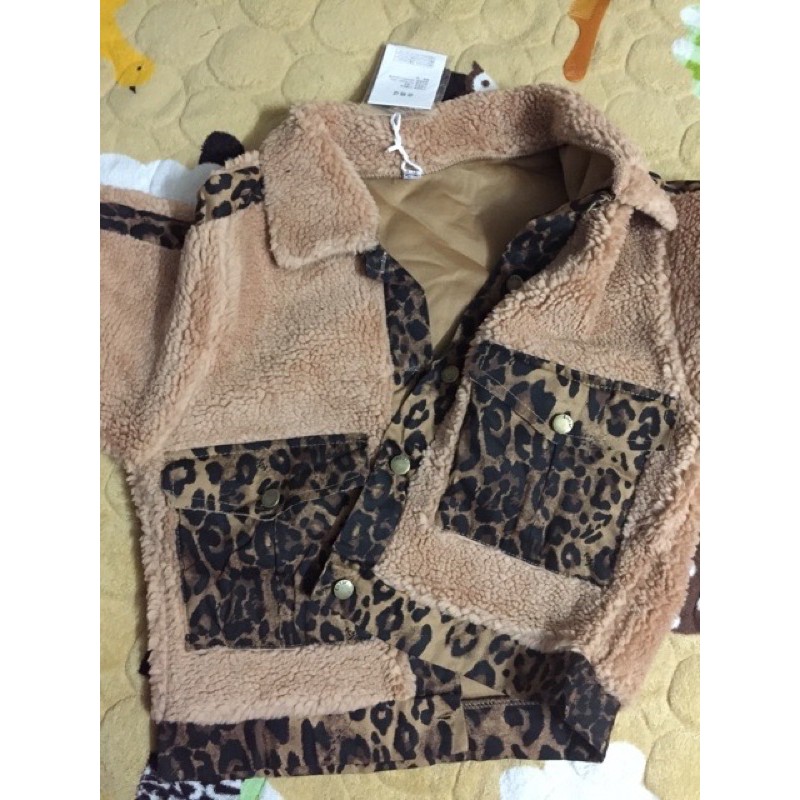 Áo khoác lông hổ báo -kèm ảnh thật ( oder 3-5h quảng châu ) | BigBuy360 - bigbuy360.vn