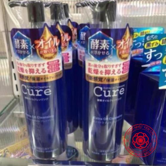Dầu tẩy trang Cure Extra Oil Cleansing 200ml Nhật bản