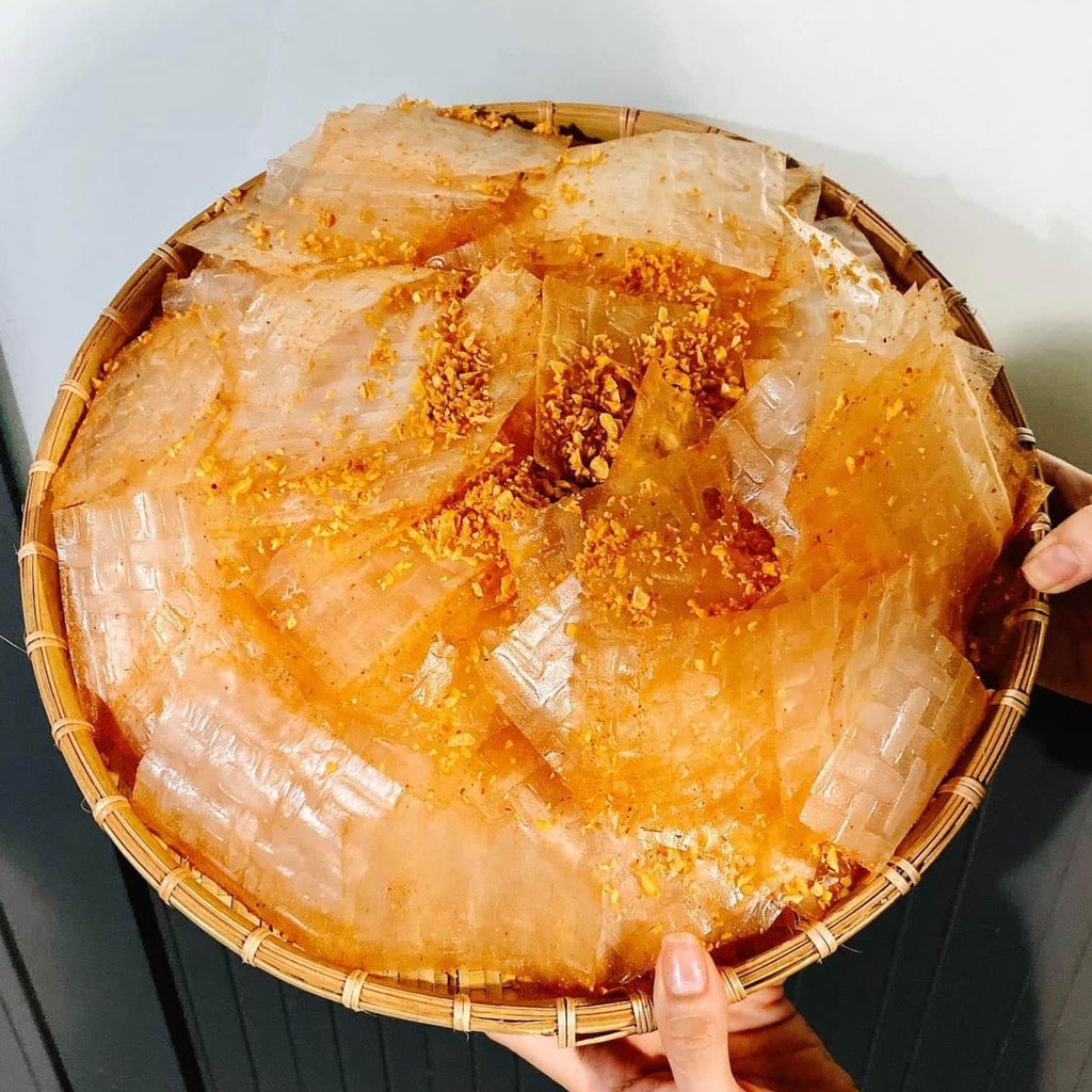 [Mã 77FMCGSALE1 giảm 10% đơn 250K] Bánh Tráng Muối Tỏi XiKe Siêu Ngon