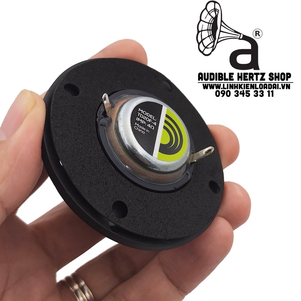 Củ loa tép dome Dayton Audio TD20F-4, giá bán theo cặp