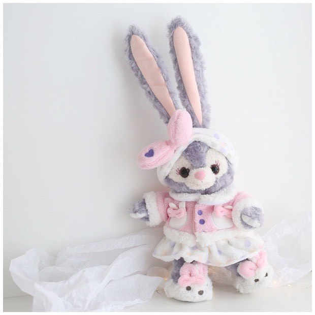 GẤU BÔNG THỎ STELLA LOU DISNEY [SẴN GIAO NGAY] CHUẨN TEM MÁC ĐỒ BÔNG TRẮNG , PIJAMA TÍM XINH XẮN