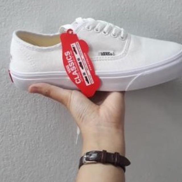 COMBO GIÀY V.A.N.S A.U.T.H.E.N.T.I.C W.H.I.T.E (FULL BOX-FULL TAG) TẶNG VỚ | BigBuy360 - bigbuy360.vn