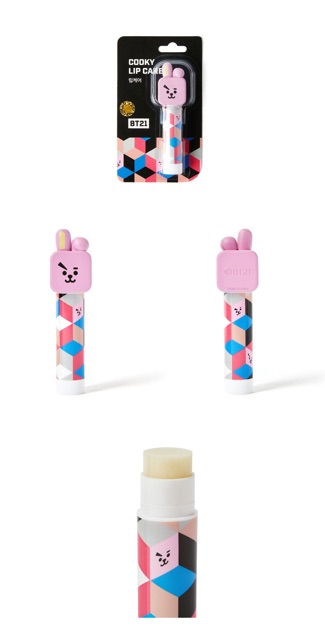 Son dưỡng môi BT21 Space star oficial { mua 1 son được tặng 1 băng cá nhân bt21 } (order)