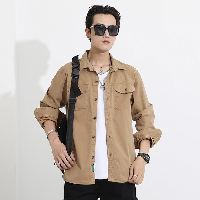Áo Khoác Nam Áo Khoác Kaki Chất Lượng Kaki Cao Cấp Chất Vải Mềm Mại Dày Dặn Màu Vàng Kem Tại Gen Z Store HN