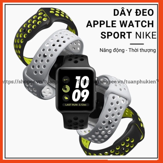 Dây Đồng Hồ Thông Minh APW Ni-ke Sports Năng Động ⚡ Dây Đeo AP Watch Series 5/4/3/2/1 - TuanPhuKien75