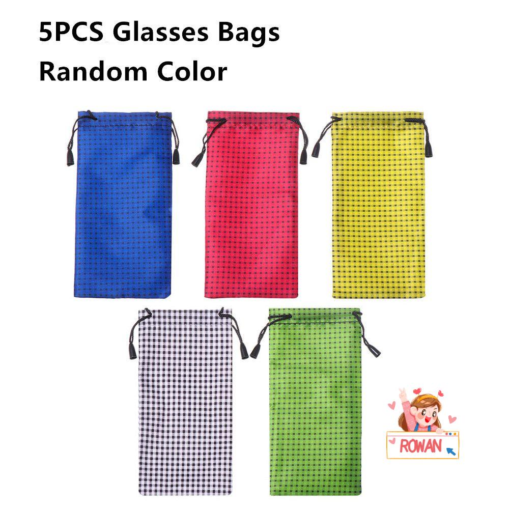 Set 5 Túi Đựng Điện Thoại / Mắt Kính Nhiều Màu Tiện Dụng
