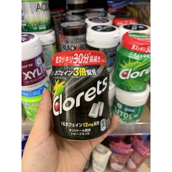 Kẹo cao su Lotte Black 140g-Nhật Bản - Chính hãng