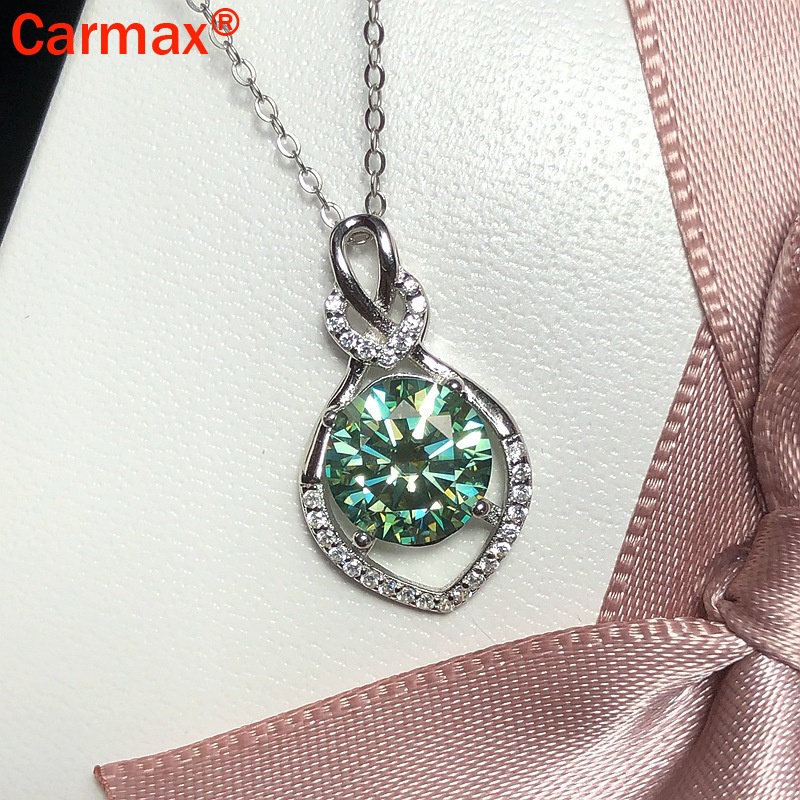 Vòng cổ Mặt Hình Trái Tim Màu Xanh Dương