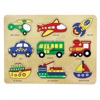 Bảng gỗ phương tiện giao thông Winwin Toys 66302