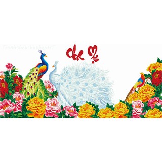 Tranh đính đá Cha Mẹ VS059 KT:130X60cm