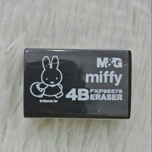 [Mã LIFEBOOK2 giảm 10% đơn 0Đ] Gôm tẩy chì M&amp;G Miffy màu đen 96578 (size lớn)