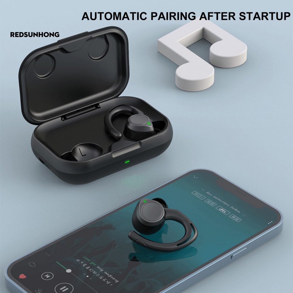 Tai Nghe RSH.z Kết Nối Bluetooth 5.0 Thiết Kế Tiện Dụng Chơi Thể Thao Chống Thấm Nước