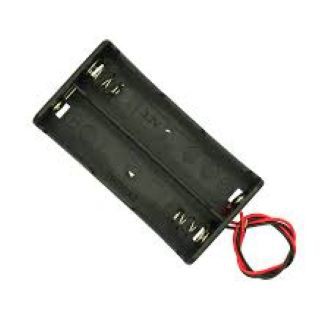 Bộ 2 Hộp Đế Đựng Pin 3,7V 18650 nối tiếp 2Pin