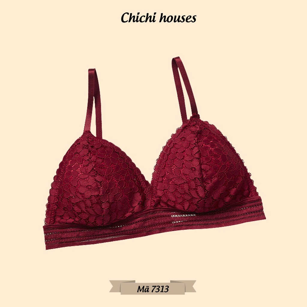 Áo Bra Nữ Ren Hoa Đệm Mỏng Nâng Đẩy Ngực Thon Gọn Siêu Đẹp FreeSize - 7313 | BigBuy360 - bigbuy360.vn